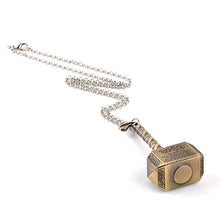 Load image into Gallery viewer, Marvel Avengers Mjolnir Necklace