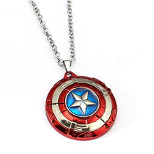 Load image into Gallery viewer, The Avengers Endgame Captain America Necklace